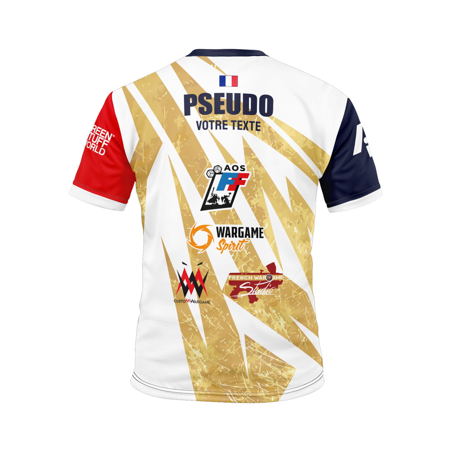Maillot Esport AOSFF - face arrière
