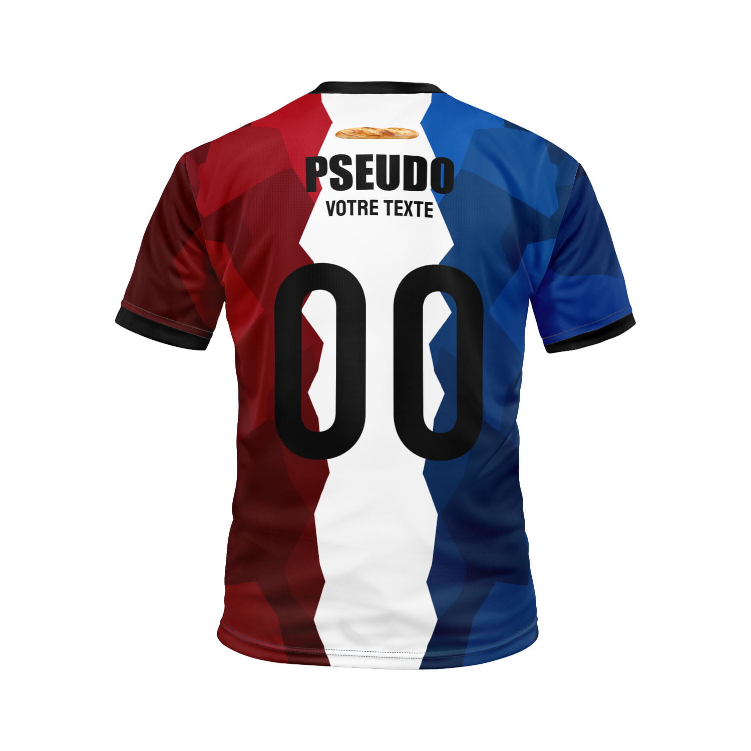 Maillot Esport Baguette Racing Team - face arrière