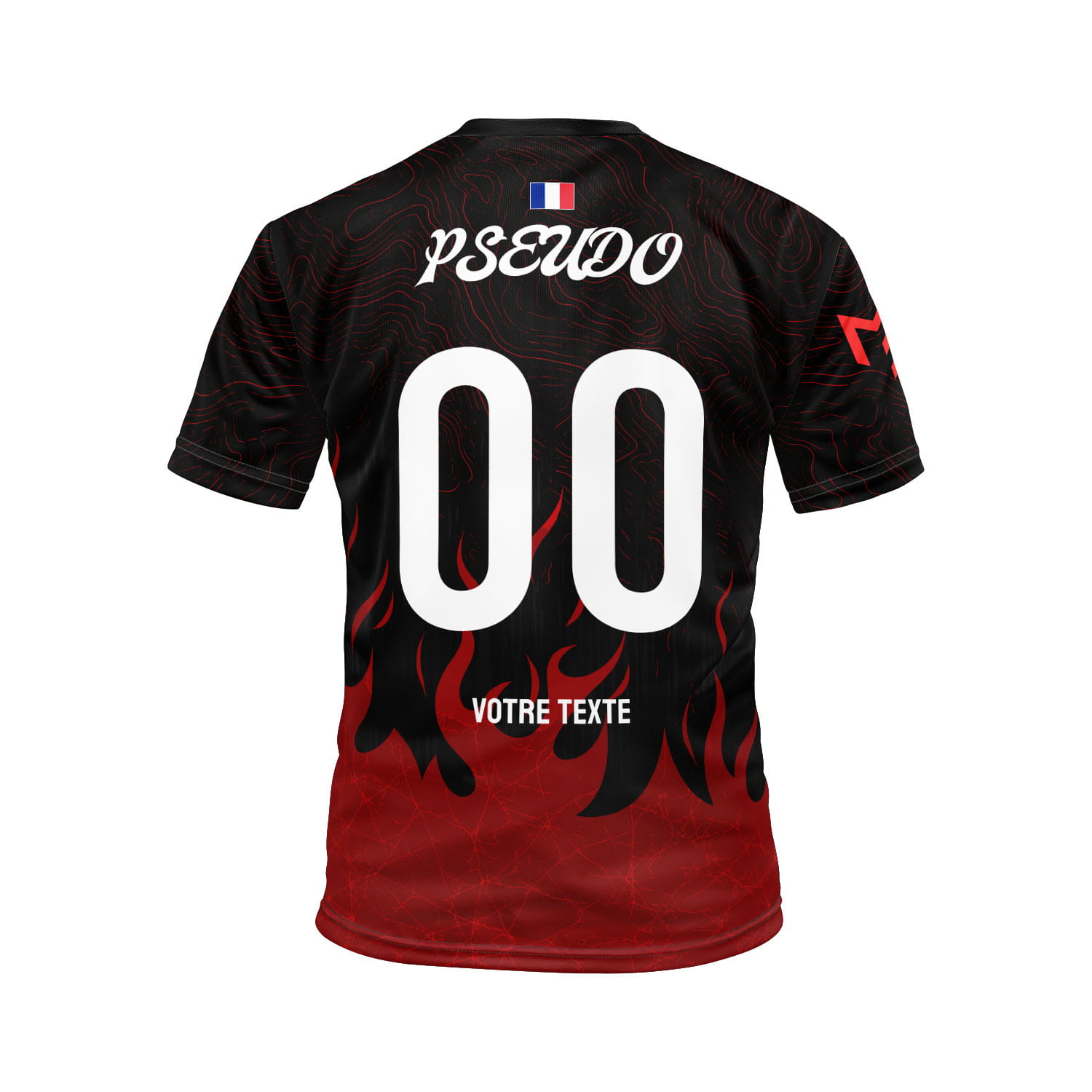Maillot Esport Cam1nc - face arrière