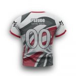 Biała koszulka e-sportowa Devils Wolfs Biała koszulka e-sportowa Devils Wolfs