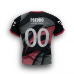 Schwarzes E-Sport-Trikot der Devils Wolfs Schwarzes E-Sport-Trikot der Devils Wolfs
