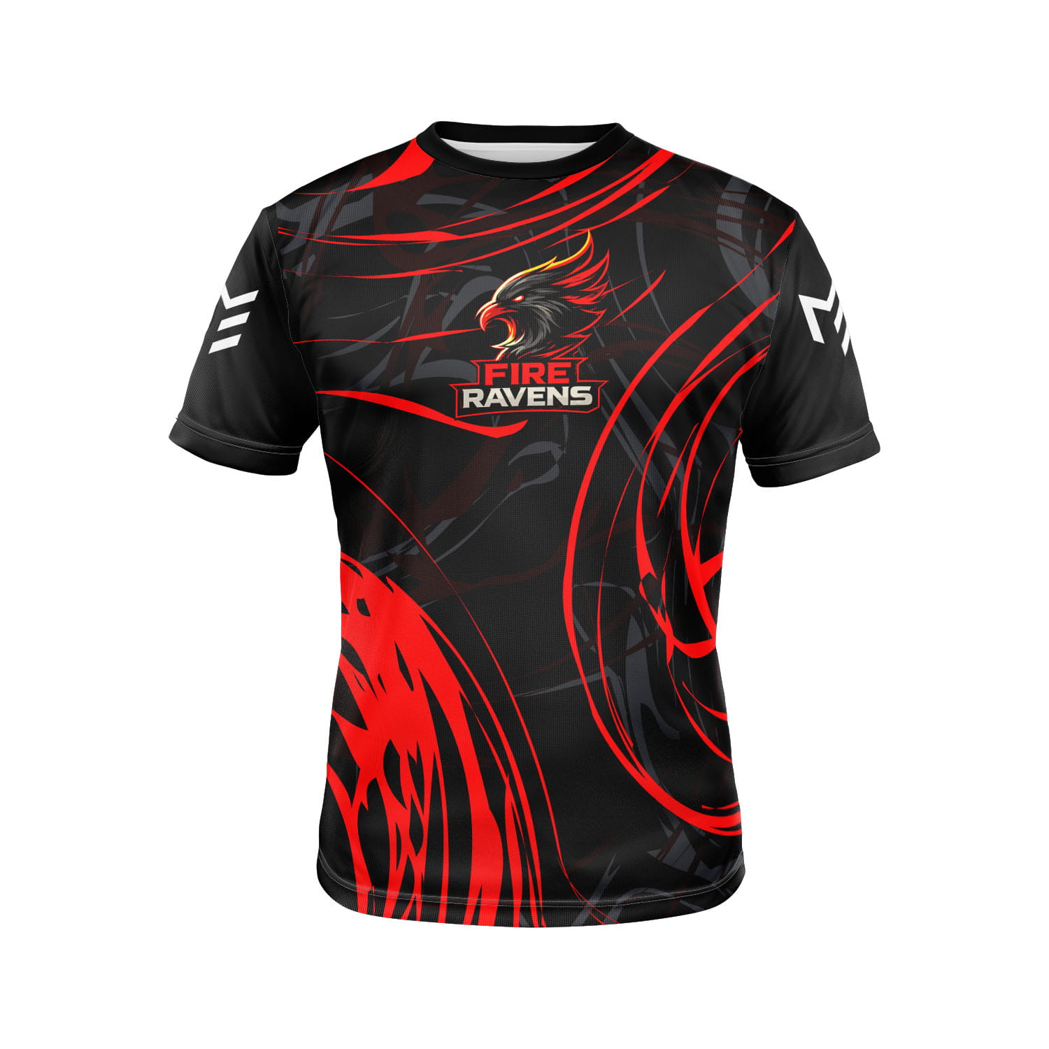 maillot-esport-fire-ravens-avant Maillot Fire Ravens - face avant