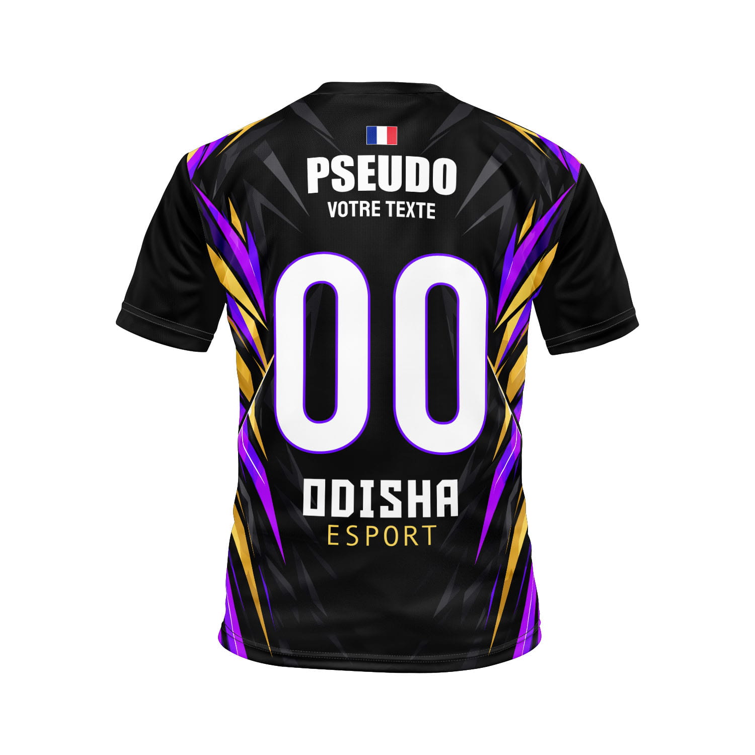 Maillot Odisha Esport - face arrière