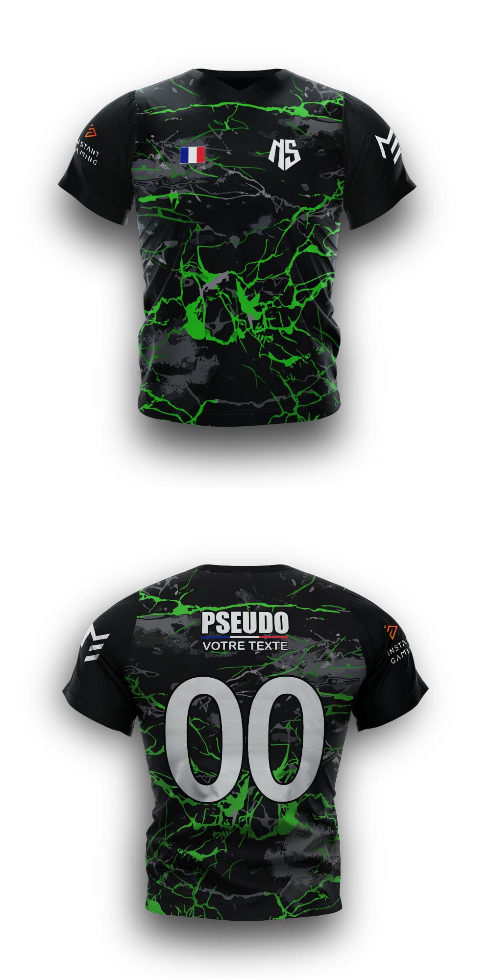 maillot esport personnalisé