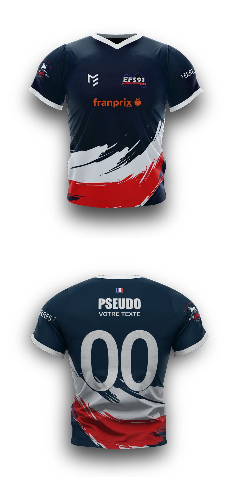 maillot esport personnalisé