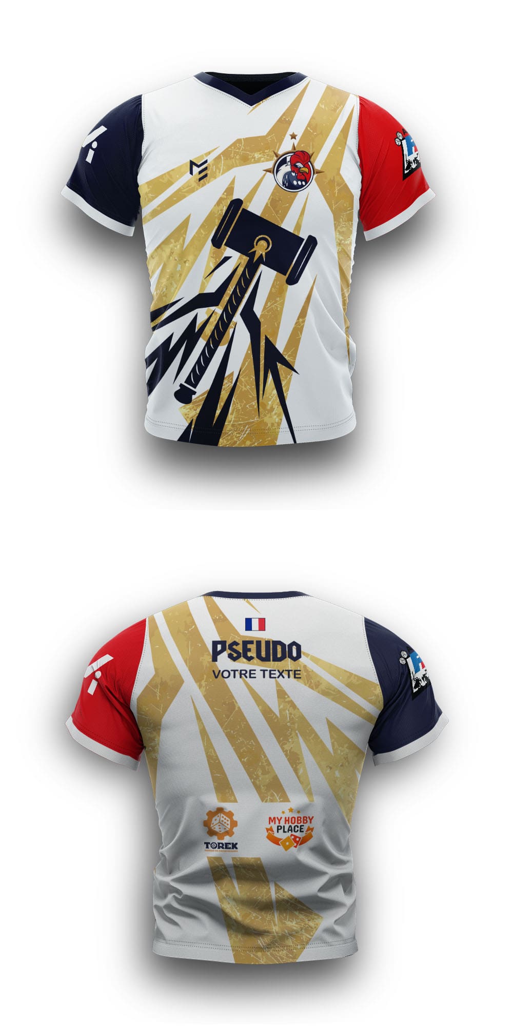 maillot esport personnalisé