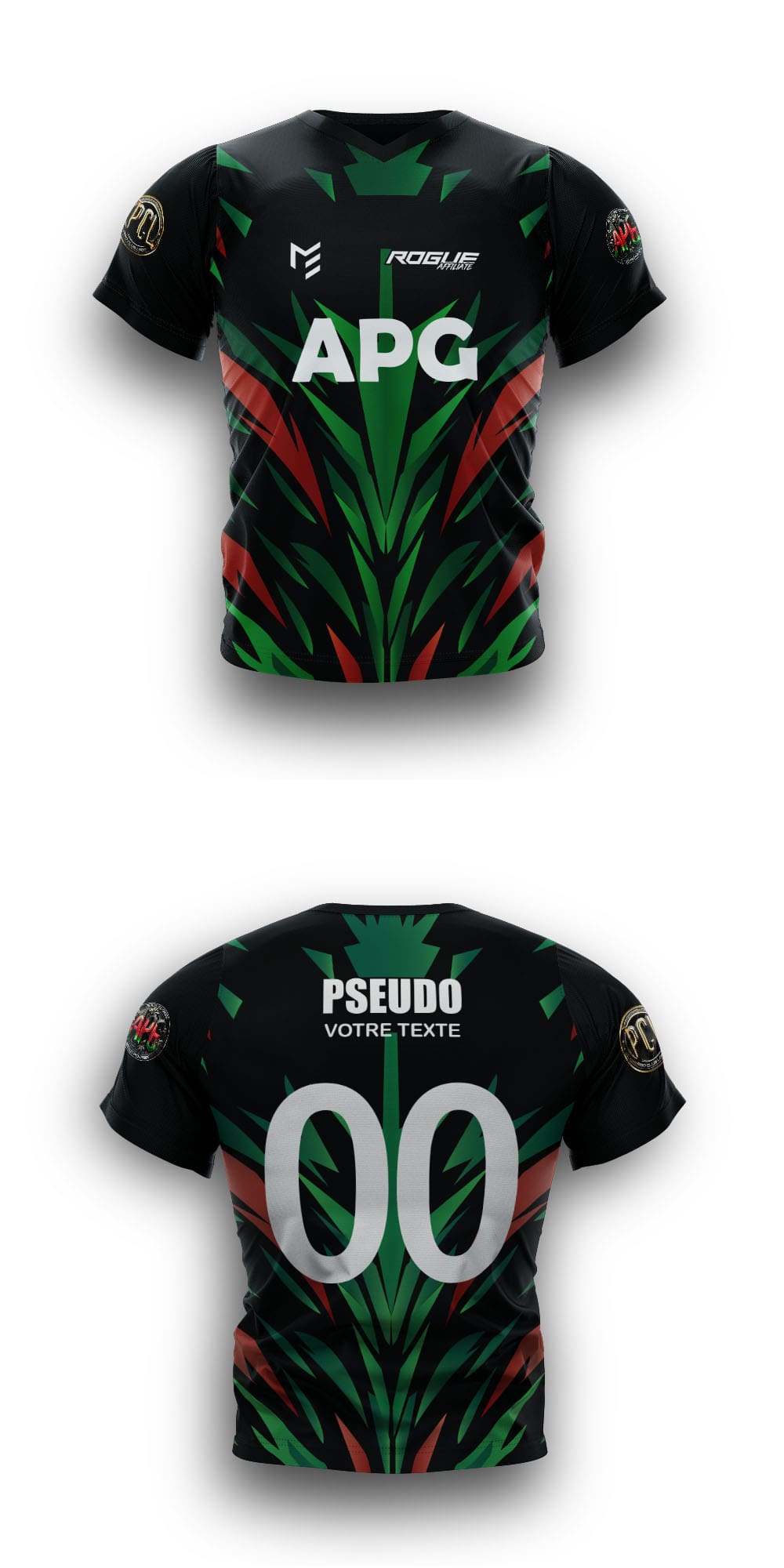 maillot esport personnalisé