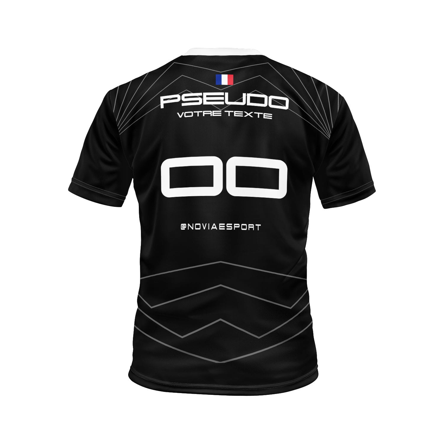 Maillot NOVIA E-sport - face arrière